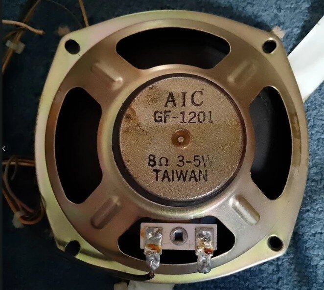 Difuzor AIC GF-1201, 8 Ohm, 3-5W, Vintage