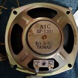 Difuzor AIC GF-1201, 8 Ohm, 3-5W, Vintage